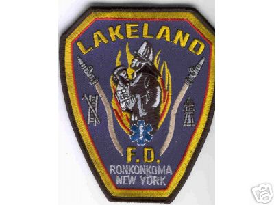 Lakeland FD
Thanks to Brent Kimberland for this scan.
Keywords: new york fire department ronkonkoma