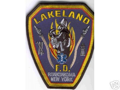 Lakeland FD
Thanks to Brent Kimberland for this scan.
Keywords: new york fire department ronkonkoma