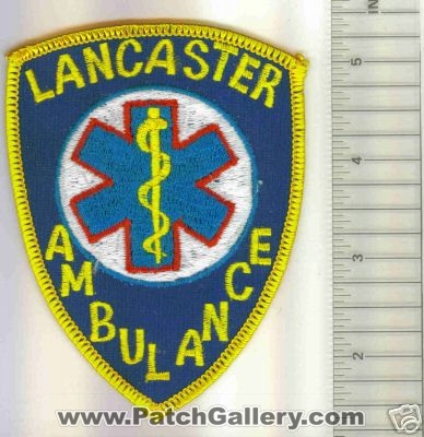Lancaster Ambulance (Massachusetts)
Thanks to Mark C Barilovich for this scan.
Keywords: ems