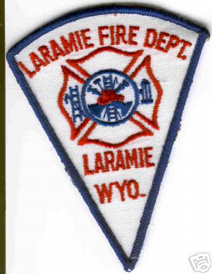 Laramie Fire Dept
Thanks to Brent Kimberland for this scan.
Keywords: wyoming department