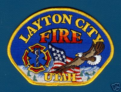 Layton City Fire
Thanks to PaulsFirePatches.com for this scan.
Keywords: utah