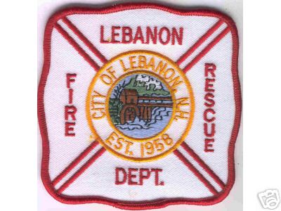 Lebanon Fire Rescue
Thanks to Brent Kimberland for this scan.
Keywords: new hampshire dept department city of
