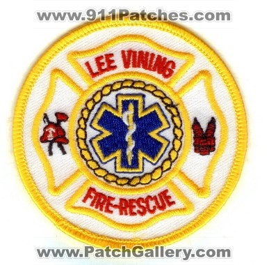 Lee Vining Fire Rescue Department (California)
Thanks to Paul Howard for this scan. 
Keywords: dept.