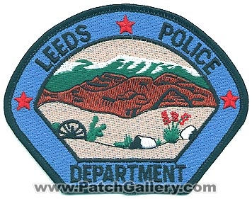 Leeds Police Department (Utah)
Thanks to Alans-Stuff.com for this scan.
Keywords: dept.