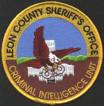 Leon County Sheriff's Office Criminal Intelligence Unit
Thanks to EmblemAndPatchSales.com for this scan.
Keywords: florida sheriffs