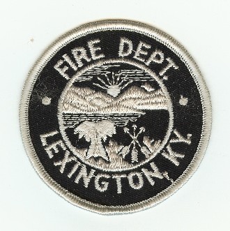 Lexington Fire Dept
Thanks to PaulsFirePatches.com for this scan.
Keywords: kentucky department