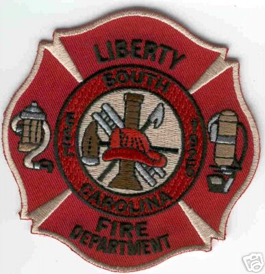 Liberty Fire Department
Thanks to Brent Kimberland for this scan.
Keywords: south carolina
