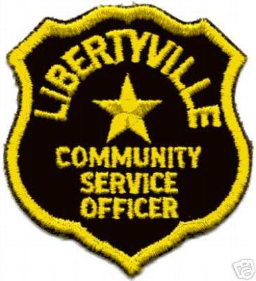 Libertyville Police Community Service Officer (Illinois)
Thanks to Jason Bragg for this scan.
