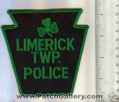 Limerick Township Police (Pennsylvania)
Thanks to Mark C Barilovich for this scan.
Keywords: twp