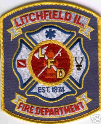 Litchfield Fire Department
Thanks to Brent Kimberland for this scan.
Keywords: illinois
