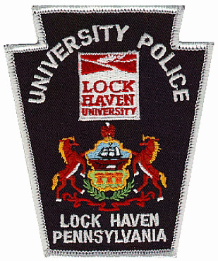 Lock Haven University Police
Thanks to Joseph Blazina for this scan.
Keywords: pennsylvania