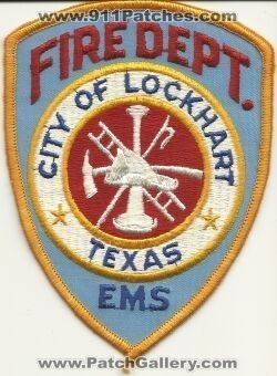 Lockhart Fire EMS Department (Texas)
Thanks to Mark Hetzel Sr. for this scan.
Keywords: dept. city of