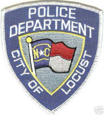 Locust Police Department
Thanks to Conch Creations for this scan.
Keywords: north carolina city of