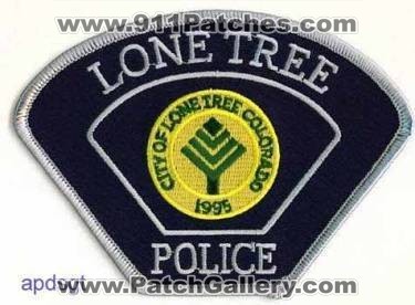 Lone Tree Police Department (Colorado)
Thanks to apdsgt for this scan.
Keywords: dept. city of