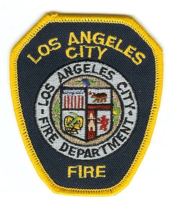 Los Angeles City Fire
Thanks to PaulsFirePatches.com for this scan.
Keywords: california lafd