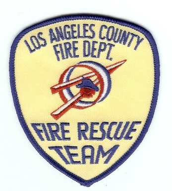 Los Angeles County Fire Rescue Team
Thanks to PaulsFirePatches.com for this scan.
Keywords: california la co fd