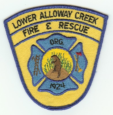 Lower Alloway Creek Fire & Rescue
Thanks to PaulsFirePatches.com for this scan.
Keywords: new jersey