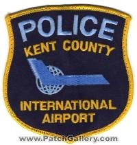Kent County International Airport Police (Michigan)
Thanks to BensPatchCollection.com for this scan.
