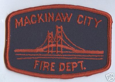 Mackinaw City Fire Dept (Michigan)
Thanks to Brent Kimberland for this scan.
Keywords: department