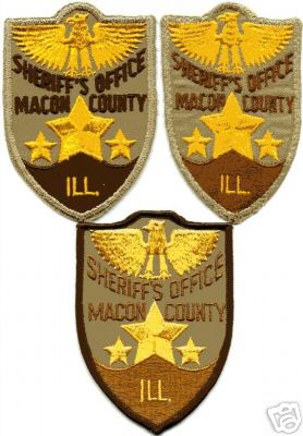 Macon County Sheriff's Office (Illinois)
Thanks to Jason Bragg for this scan.
Keywords: sheriffs