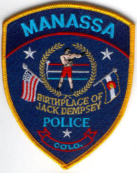 Manassa Police
Thanks to Enforcer31.com for this scan.
Keywords: colorado
