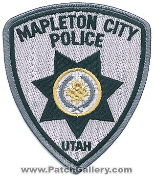 Mapleton City Police Department (Utah)
Thanks to Alans-Stuff.com for this scan.
Keywords: dept.