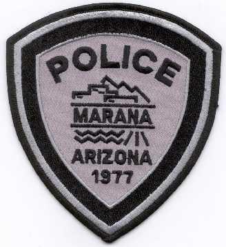 Marana Police
Thanks to Scott McDairmant for this scan.
Keywords: arizona