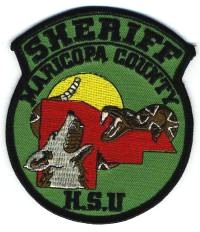 Maricopa County Sheriff H.S.U. (Arizona)
Thanks to BensPatchCollection.com for this scan.
Keywords: hsu