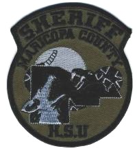 Maricopa County Sheriff H.S.U. (Arizona)
Thanks to BensPatchCollection.com for this scan.
Keywords: hsu