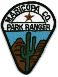Maricopa County Park Ranger (Arizona)
Thanks to BensPatchCollection.com for this scan.
