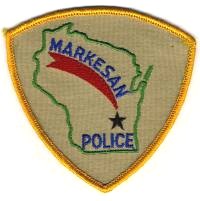 Markesan Police (Wisconsin)
Thanks to BensPatchCollection.com for this scan.
