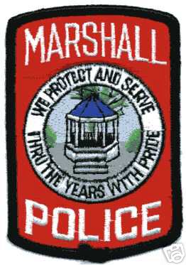 Marshall Police (Illinois)
Thanks to Jason Bragg for this scan.
