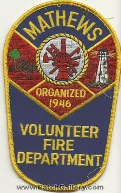 Mathews Volunteer Fire Department (Virginia)
Thanks to Mark Hetzel Sr. for this scan.
Keywords: vol. dept.