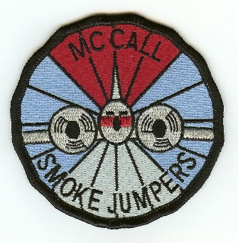 McCall Smoke Jumpers
Thanks to PaulsFirePatches.com for this scan.
Keywords: idaho fire wildland