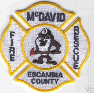 McDavid Fire Rescue
Thanks to Brent Kimberland for this scan.
County: Escambia
Keywords: florida