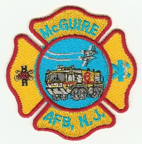 McGuire AFB
Thanks to PaulsFirePatches.com for this scan.
Keywords: new jersey usaf air force base fire cfr arff aircraft crash rescue