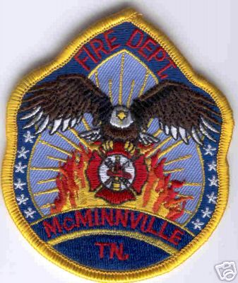 McMinnville Fire Dept (Tennessee)
Thanks to Brent Kimberland for this scan.
Keywords: department