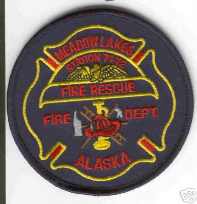 Meadow Lakes Fire Rescue
Thanks to Brent Kimberland for this scan.
Keywords: alaska department dept
