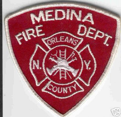 Medina Fire Dept
Thanks to Brent Kimberland for this scan.
Keywords: new york department orleans county