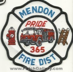 Mendon Fire District (New York)
Thanks to Mark Hetzel Sr. for this scan.
Keywords: 365 dist.