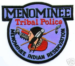 Menominee Indian Reservation Tribal Police (Wisconsin)
Thanks to apdsgt for this scan.

