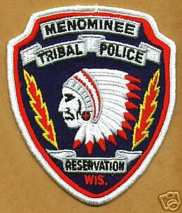 Menominee Reservation Tribal Police (Wisconsin)
Thanks to apdsgt for this scan.
