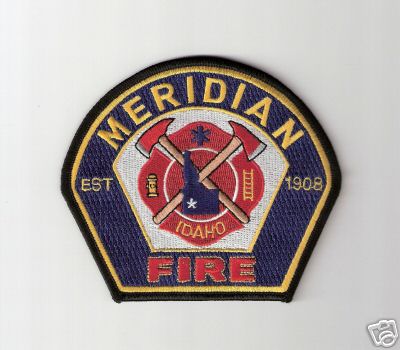 Meridian Fire (Idaho)
Thanks to Bob Brooks for this scan.
