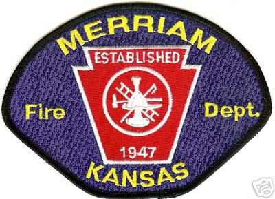 Merriam Fire Dept
Thanks to Conch Creations for this scan.
Keywords: kansas department