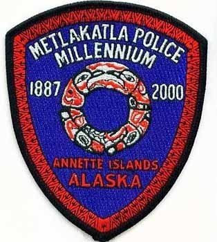 Metlakatla Police Millennium (Alaska)
Thanks to apdsgt for this scan.
Keywords: annette islands
