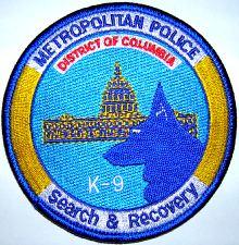 Metropolitan Police K-9 Search & Recovery
Thanks to Chris Rhew for this picture.
Keywords: washington dc district of columbia k9 and