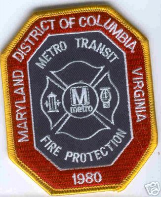 Metro Transit Fire Protection
Thanks to Brent Kimberland for this scan.
Keywords: washington dc district of columbia maryland virginia