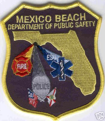Mexico Beach Department of Public Safety
Thanks to Brent Kimberland for this scan.
Keywords: florida fire police esu
