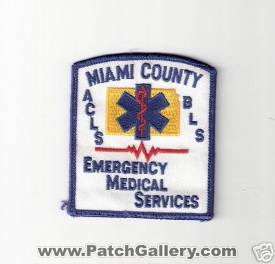 Miami County Emergency Medical Services
Thanks to Bob Brooks for this scan.
Keywords: florida ems acls bls