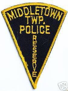 Middletown Twp Police Reserve
Thanks to apdsgt for this scan.
Keywords: new jersey township